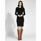 Women's Knee High Boots with Pointed Toe and Stiletto Heel - 9