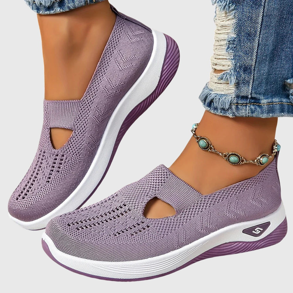 Emely | Orthopaedic Slip-On Shoes - Lilac