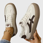 Elza | Orthopaedic Trainers - Brown