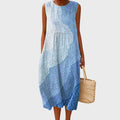 Sophryana | Comfortable Dress - Blue 1