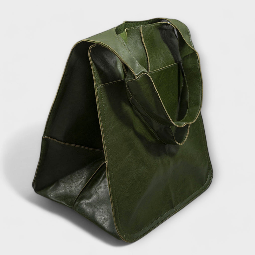 Women's Oversized Weekend Tote Bag with Shoulder Straps - 4