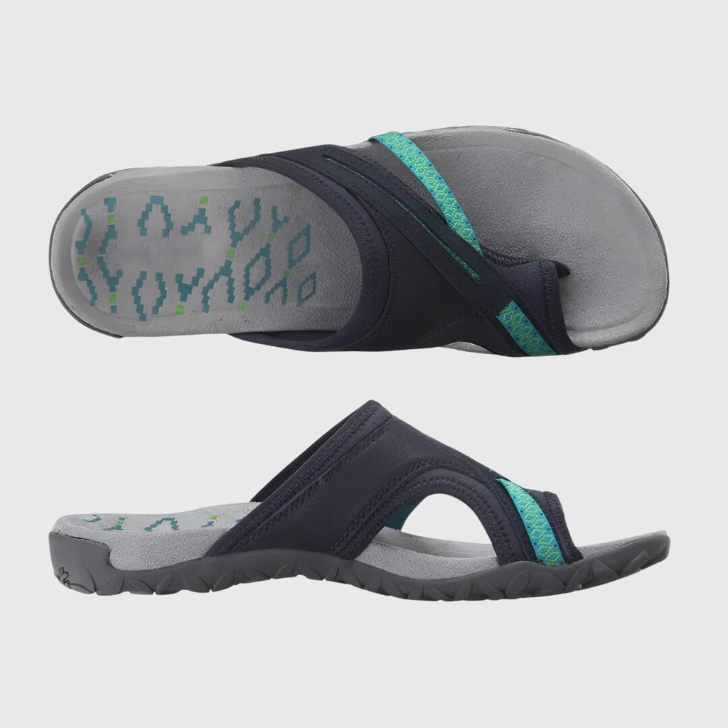 Women's Sandals with Adjustable Straps and Cushioned Sole - 4