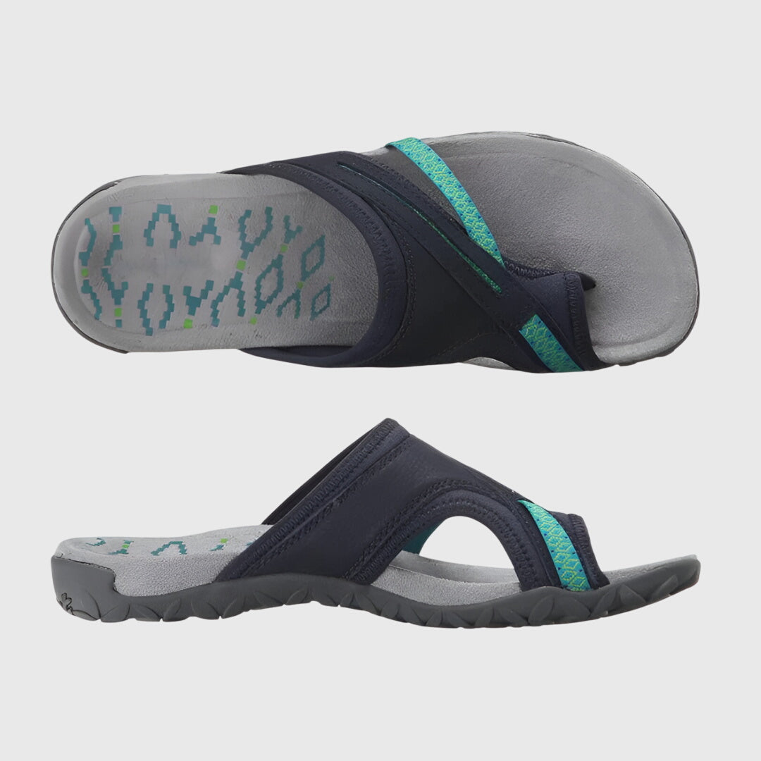 Women's Sandals with Adjustable Straps and Cushioned Sole - 4