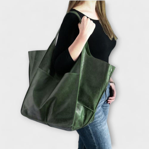 Women's Oversized Weekend Tote Bag with Shoulder Straps