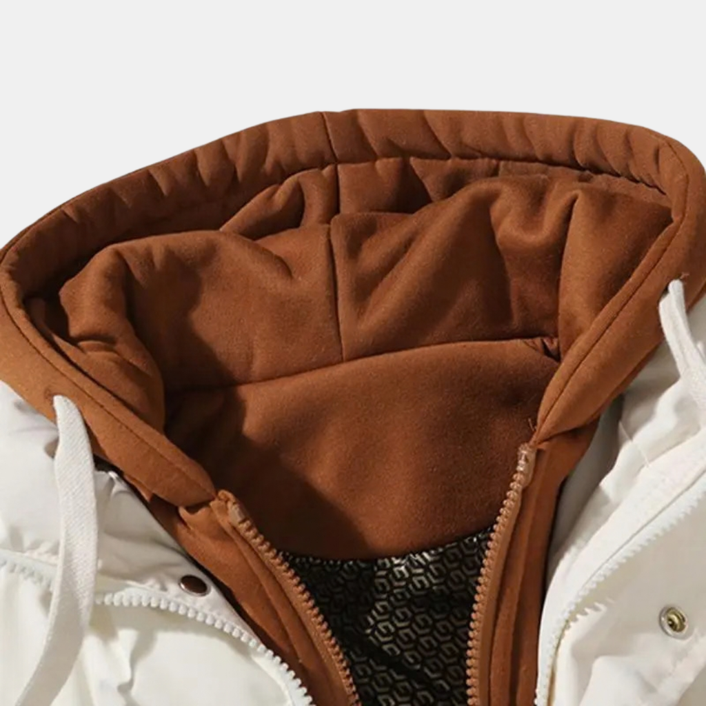 Women's Quilted Hooded Puffer Gilet Zip Front Fleece Lined - 5