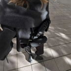 Women's Oversized Cape Coat with Textured Finish - 7