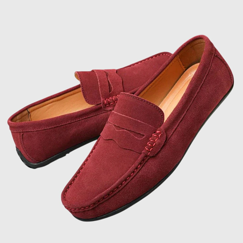 Rosaly | Orthopaedic Loafers - Maroon
