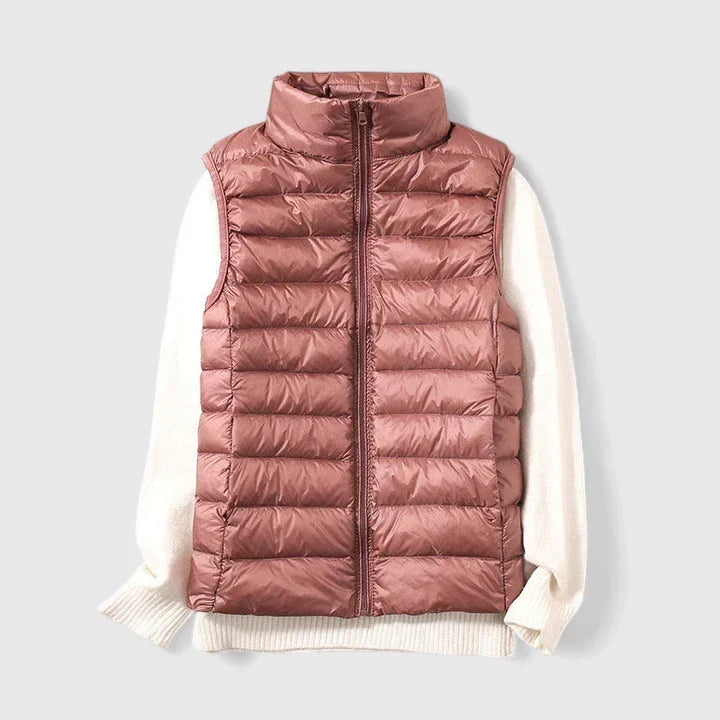 Janyressa | Comfortable Waistcoat - Bronze