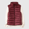 Janyressa | Comfortable Waistcoat - Burgundy