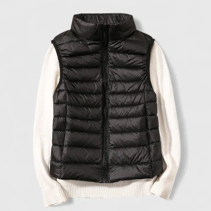 Janyressa | Comfortable Waistcoat - Black