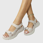 Casey | Orthopaedic Sandals - Beige