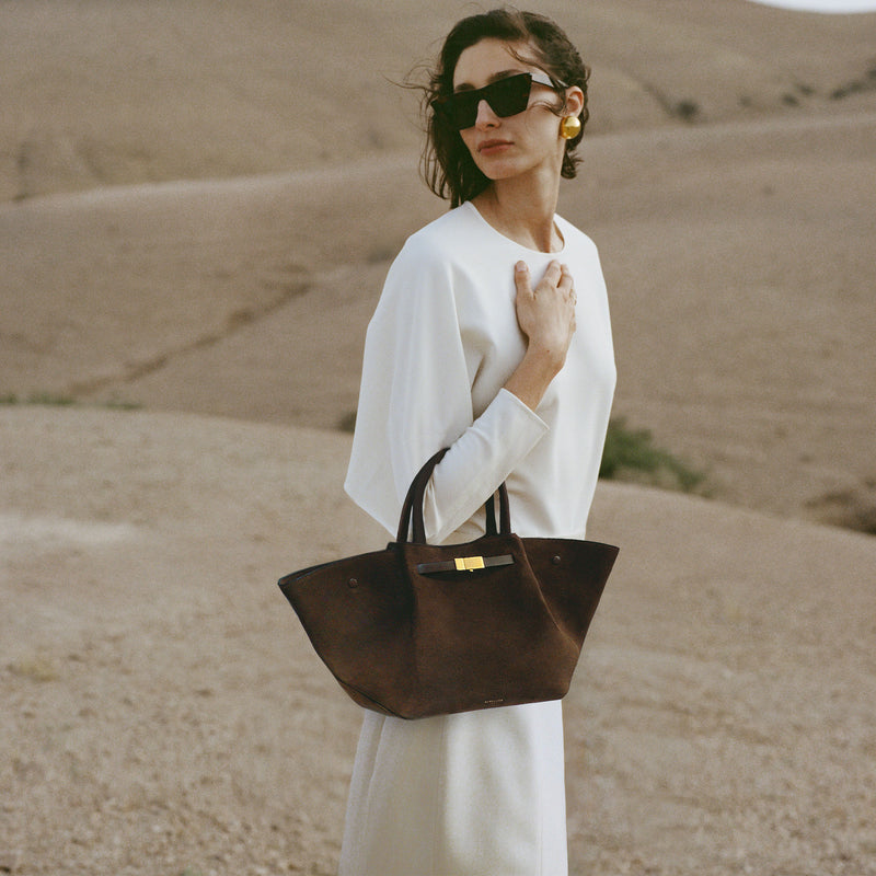 Tote Bag with Detachable Strap and Sturdy Handles - 3
