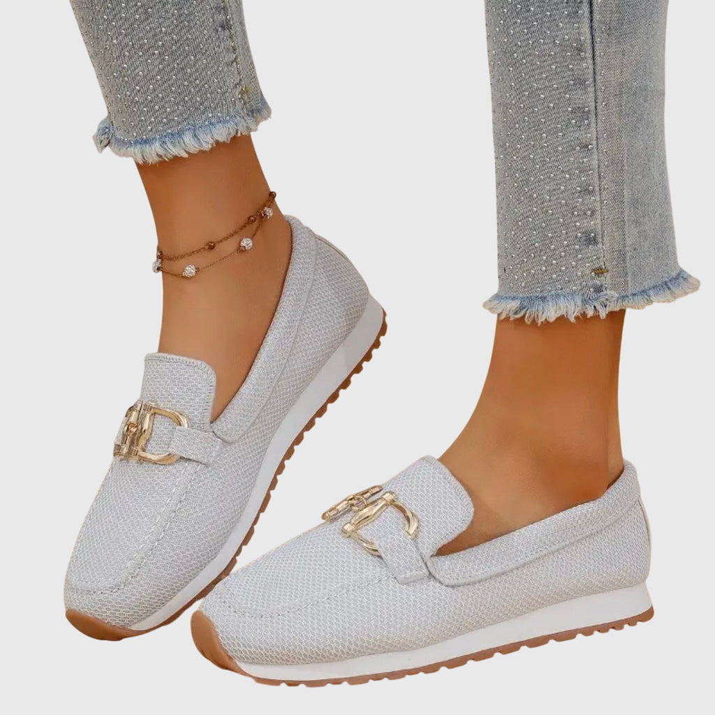 Susana | Orthopaedic Loafers - White
