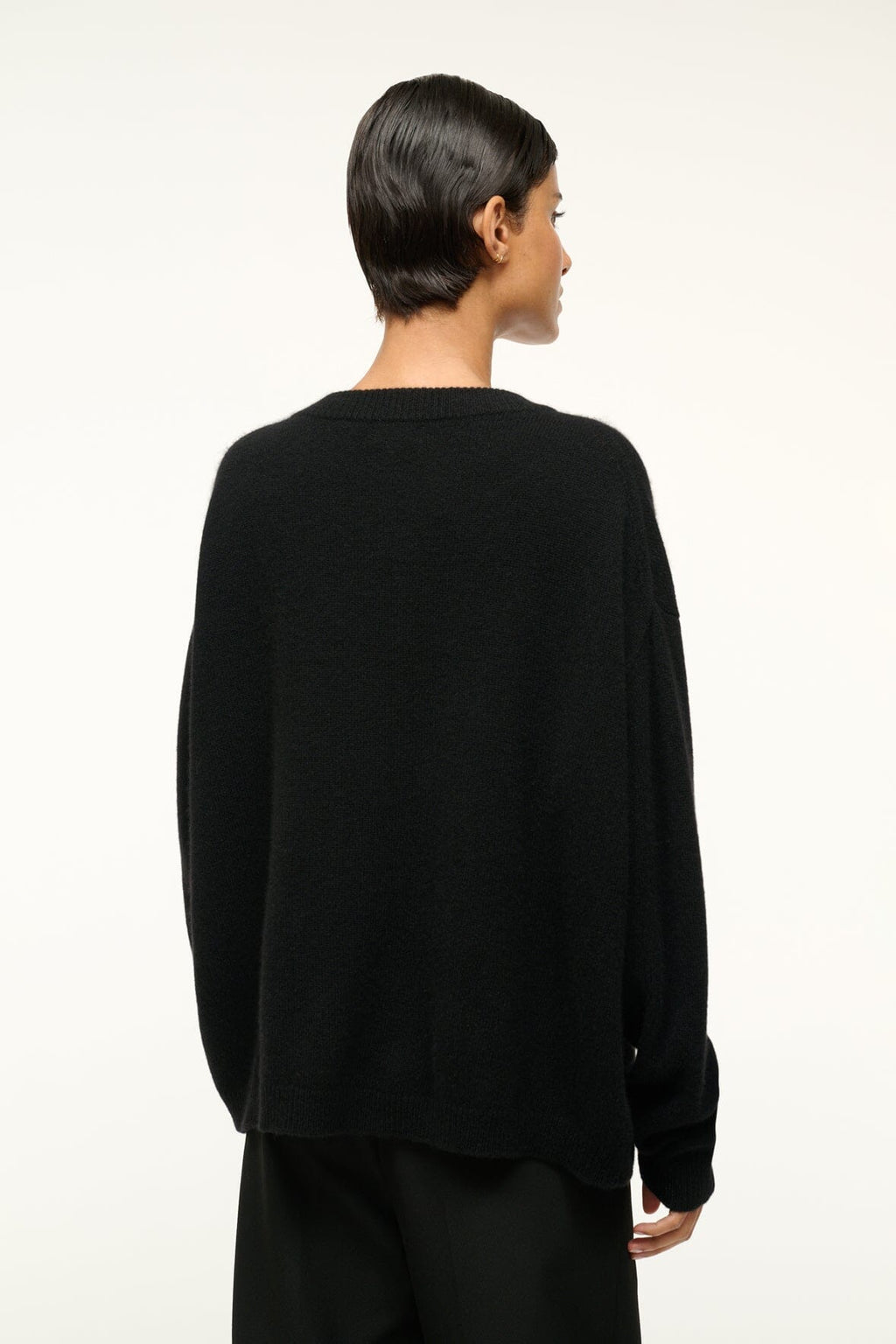 Women's Relaxed Crew-Neck Knit Jumper with Boxy Fit - 6