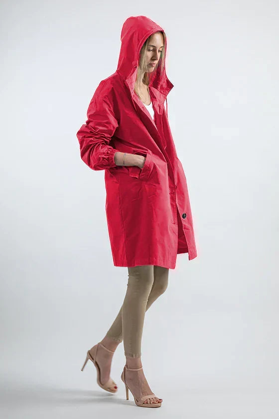 Barbara | Oversized Water-Resistant Windbreaker - 2