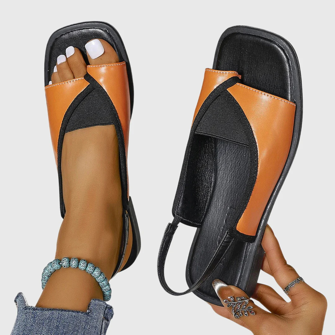 Mady | Orthopaedic Sandals - Orange