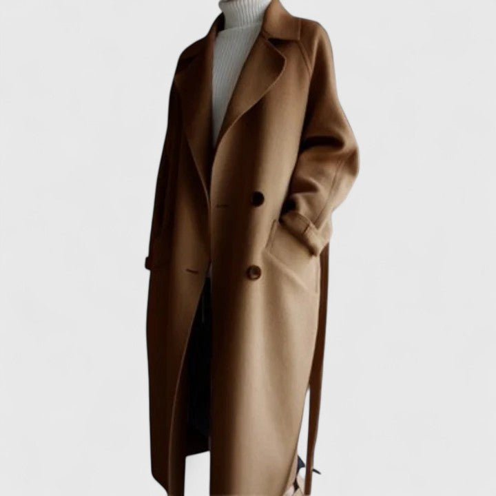 Zyrenya | Elegant Coat - Brown