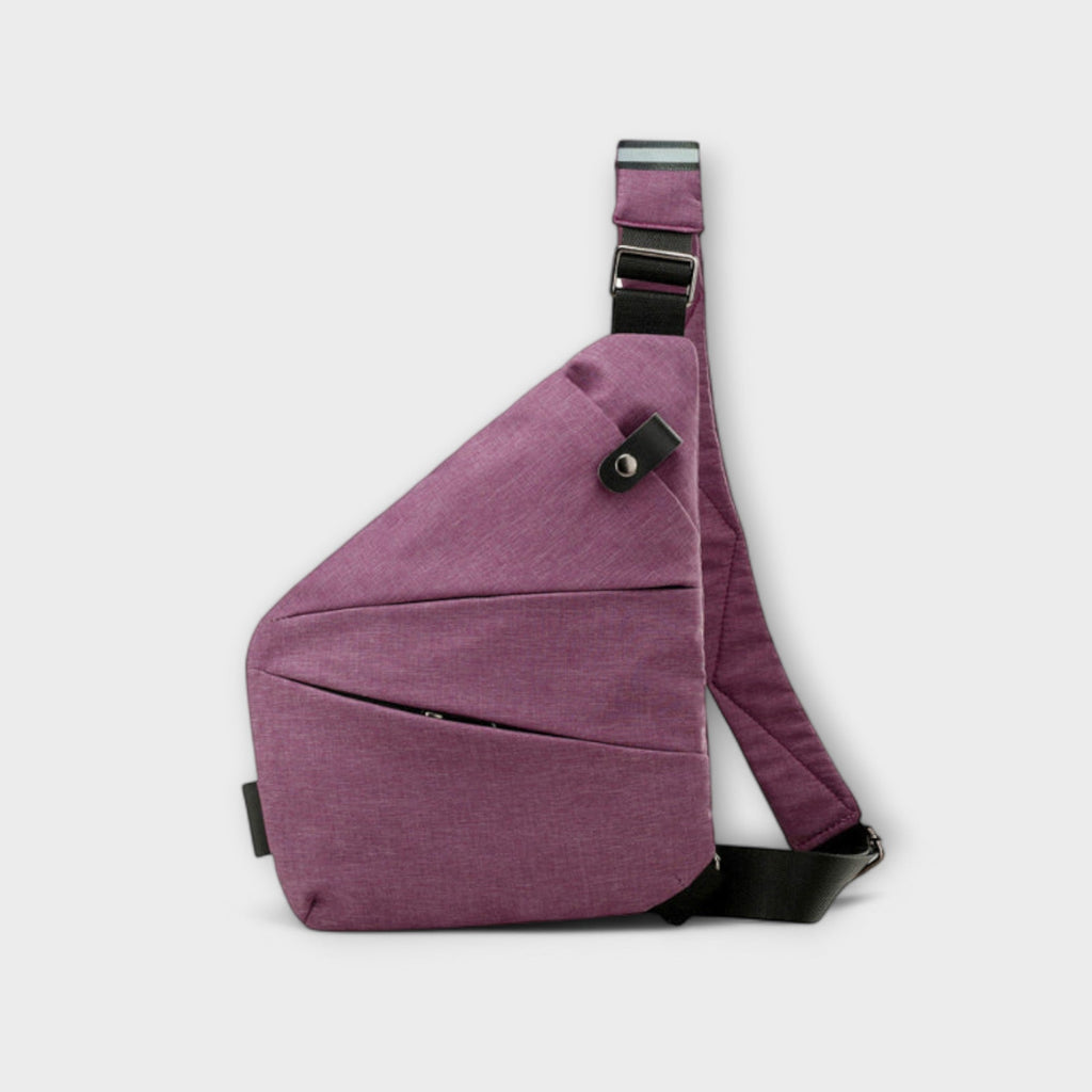 Women's Anti-Theft Shoulder Bag Sleek Crossbody with Hidden Pocket - 8