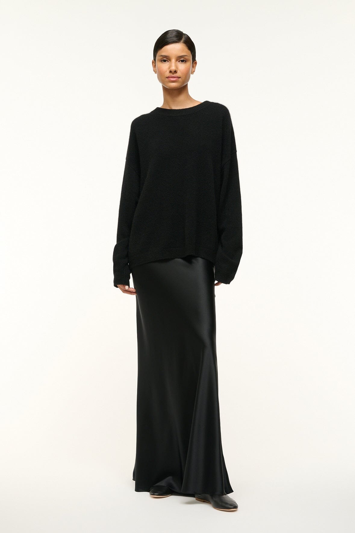 Women's Relaxed Crew-Neck Knit Jumper with Boxy Fit - 7