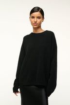 Women's Relaxed Crew-Neck Knit Jumper with Boxy Fit - 8