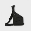Women's Anti-Theft Shoulder Bag Sleek Crossbody with Hidden Pocket - Black
