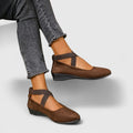 Jynna | Orthopaedic Shoes - Brown