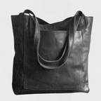Women's Tote Bag with Adjustable Strap and Front Pocket - 4
