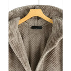 Niah - Cosy Hooded Coat - 10
