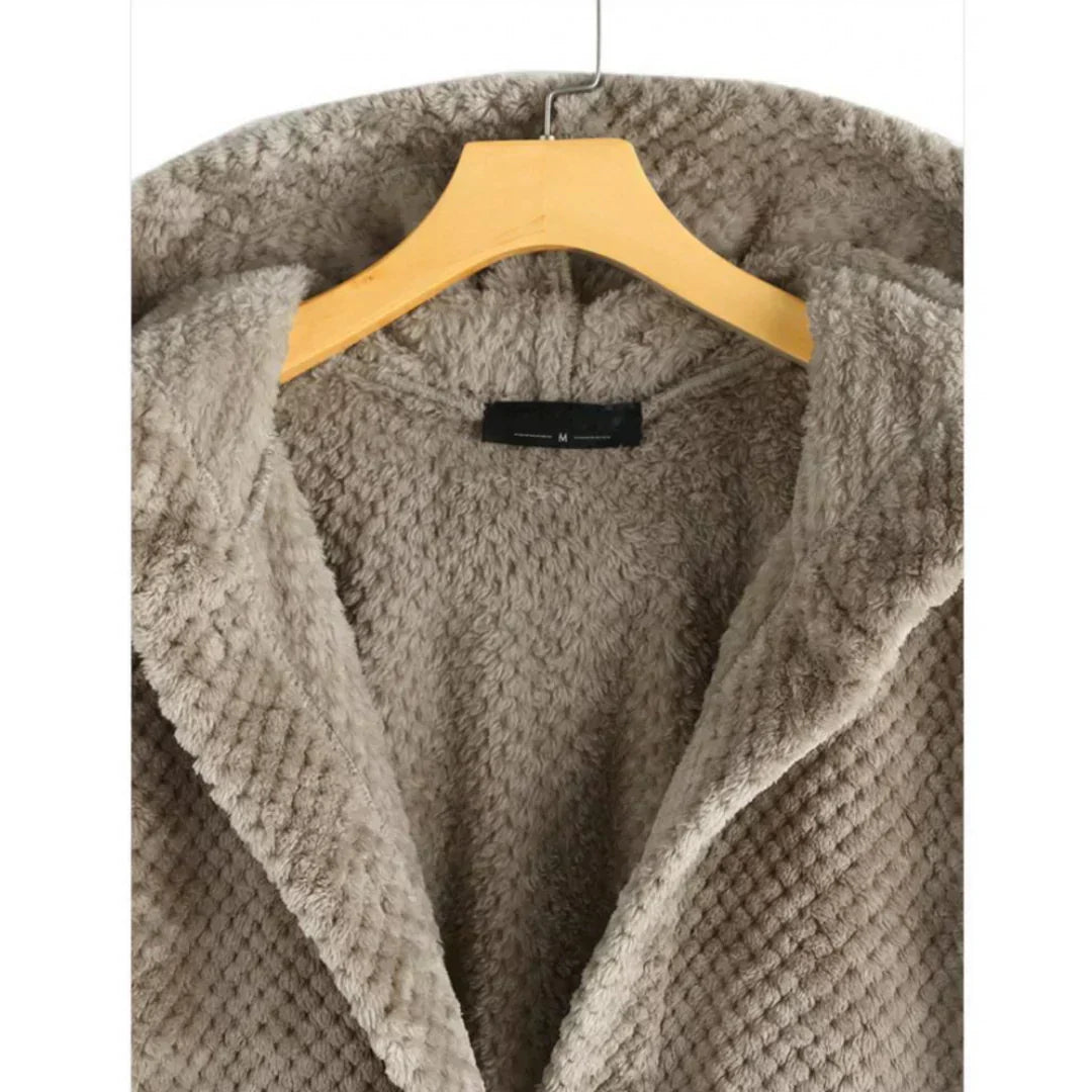 Niah - Cosy Hooded Coat - 10