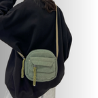 Mini Crossbody Bag with Adjustable Strap and Multiple Pockets - 6