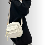 Mini Crossbody Bag with Adjustable Strap and Multiple Pockets - 13