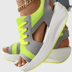 Marlene | Comfy Sandals - Green
