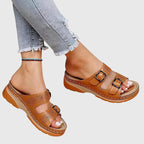 Diora | Orthopaedic Leather Sandals - 5