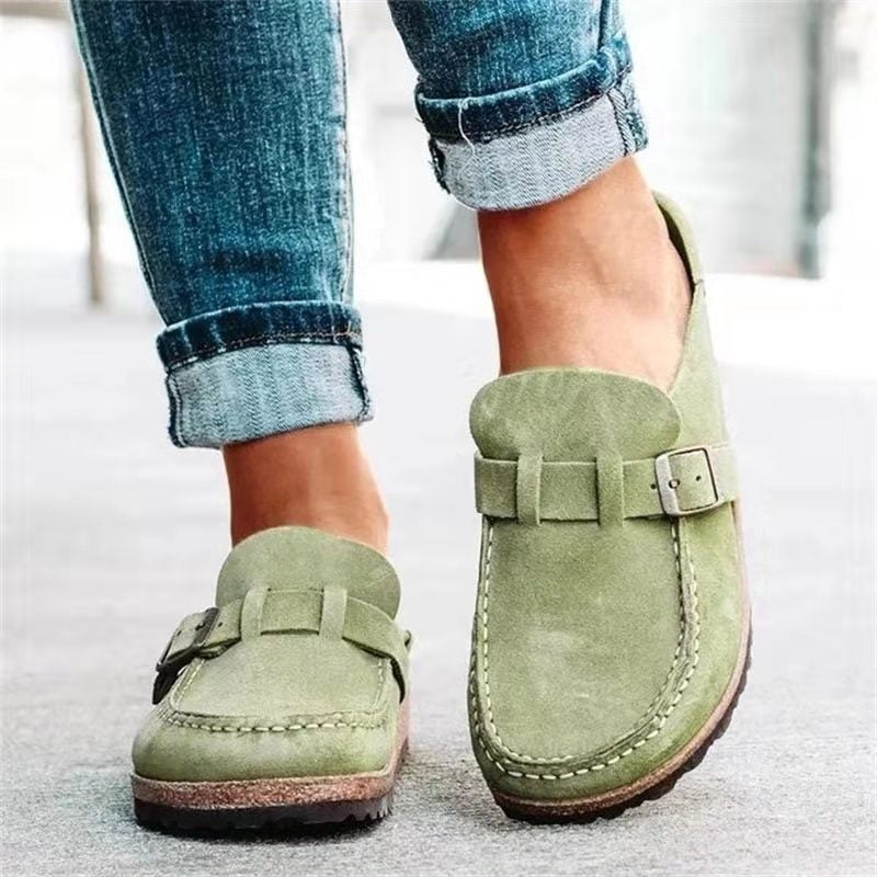 Lorvine | Orthopaedic Slip-Ons - Green