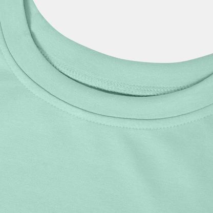 Women's Scallop Hem Crewneck Oversized Sweatshirt - 13