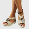Olivia | Orthopaedic Sandals - Beige 2