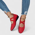 Jynna | Orthopaedic Shoes - Red