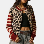 Women's Button Front Drop Shoulder Knit Cardigan Jumper - 6