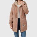 Zia | Comfortable Jacket - Brown