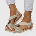 Olivia | Orthopaedic Sandals - Beige 1