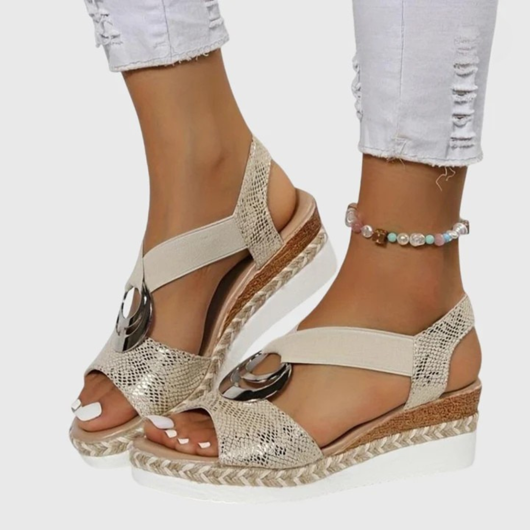 Olivia | Orthopaedic Sandals - Beige 1