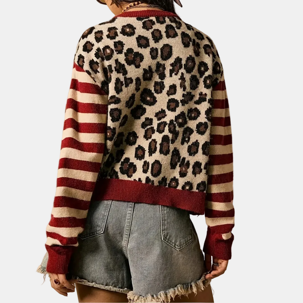 Women's Button Front Drop Shoulder Knit Cardigan Jumper - 7