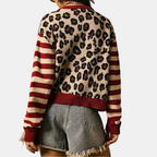 Women's Button Front Drop Shoulder Knit Cardigan Jumper - 7
