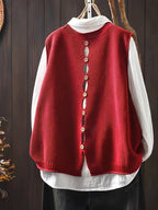 Women's Cardigan Relaxed Fit with Button Detailing - 8