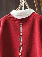 Women's Cardigan Relaxed Fit with Button Detailing - 9