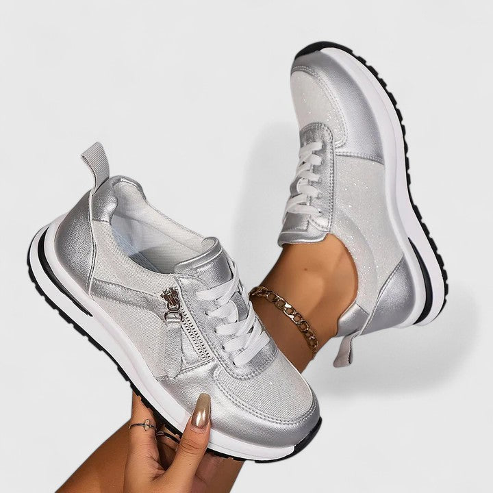 Florayne | Elegant Shoes - Silver