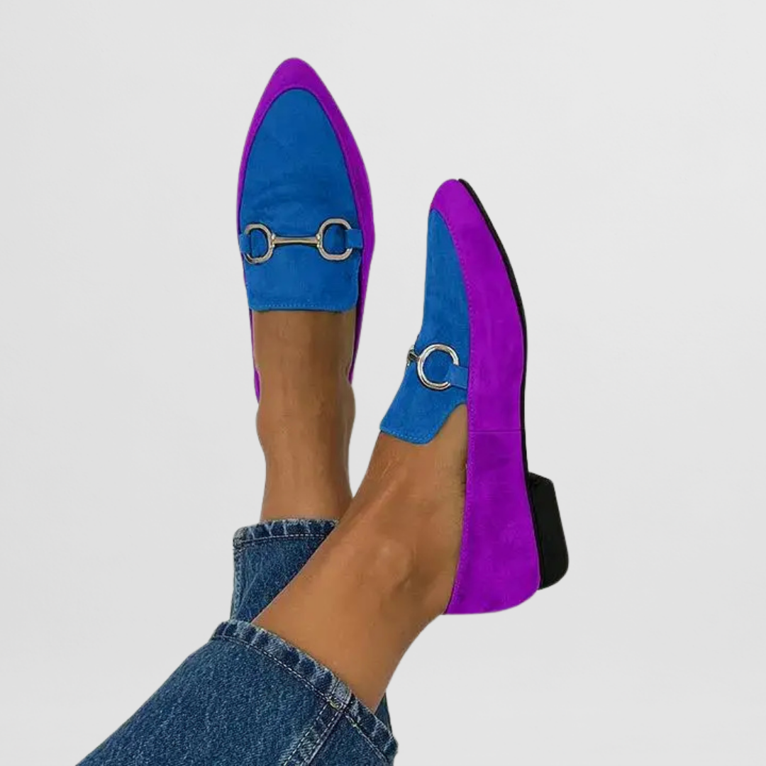 Hyelianne | Orthopaedic Loafers - Purple Blue