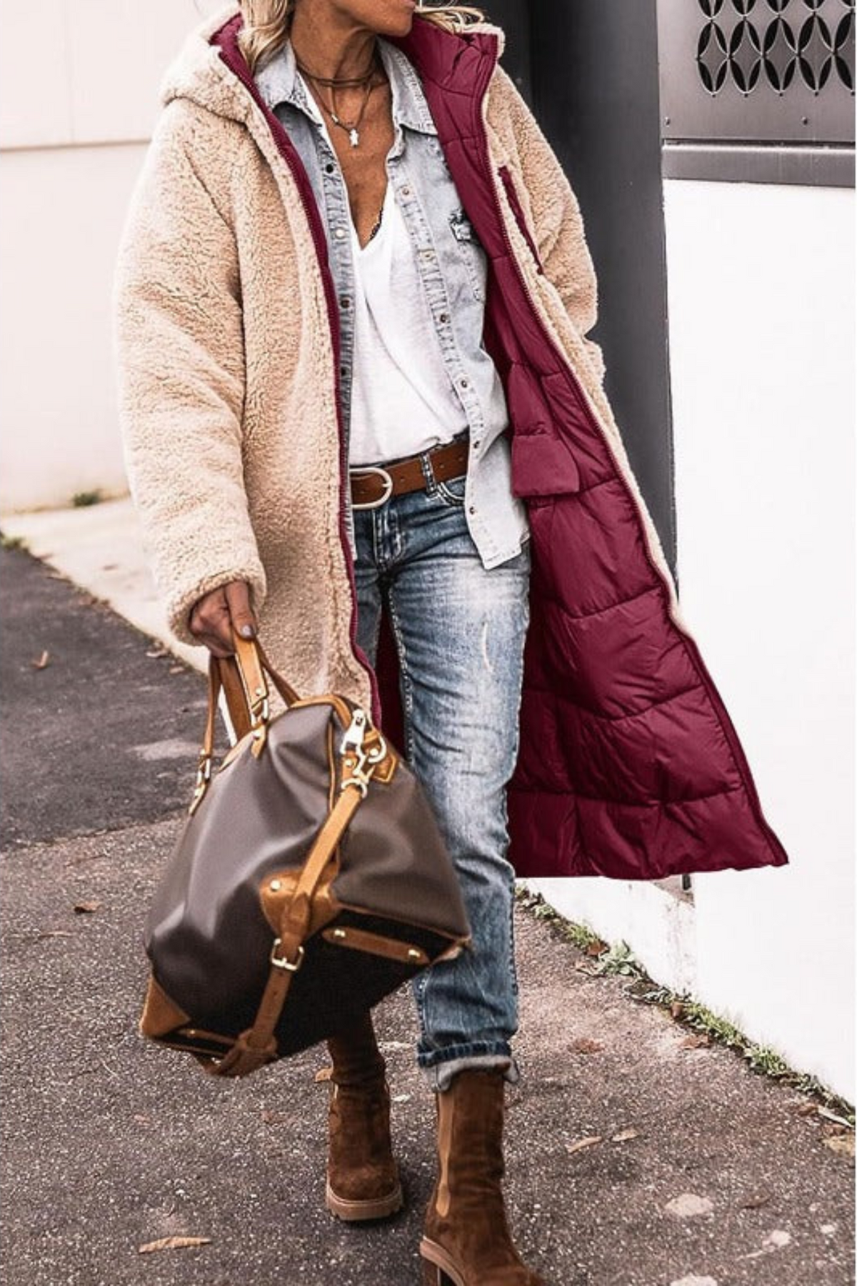 Sasha | Elegant Reversible Coat - 10