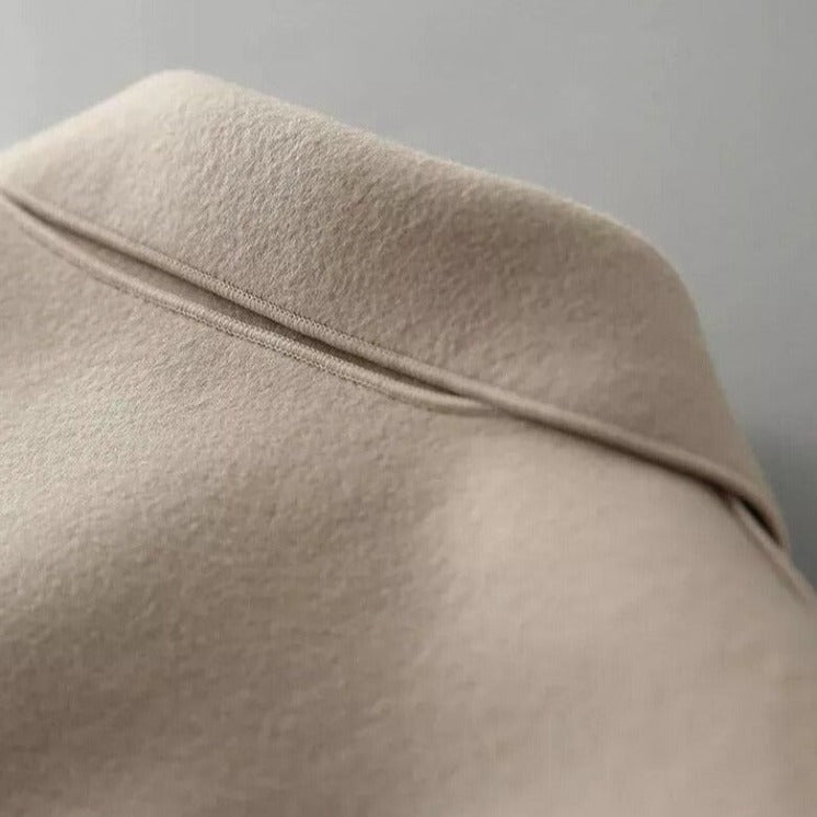 Women's Button-Front Jacket with Peter Pan Collar - 4