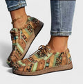 Seryphina | Orthopaedic Trainers - Khaki
